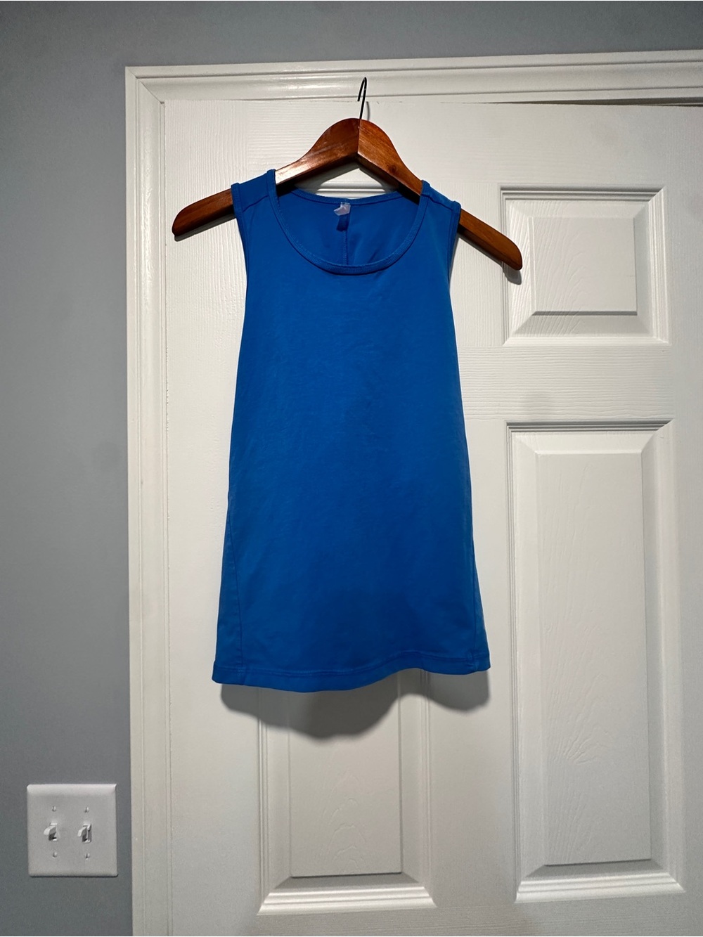 FP Movement by Free People Royal Blue Cross Back Tank Top